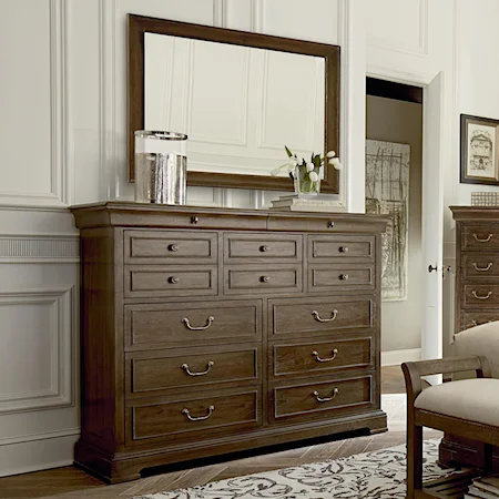 Large Dresser & Mirror